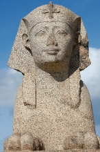photo closeup sphinx alexandria egypt image 5156 e