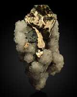 photo of mineral pyrrhotite is an iron sulfide mineral related to iron pyrite