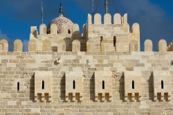 photo qaitbay citadel fort alexandria egypt image 5265e 2