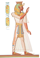 Portrait Ramses III Ancient Egypt