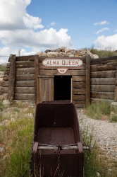recreation-of-the-entrance-to-the-nearby-alma-queen-gold-mine-at