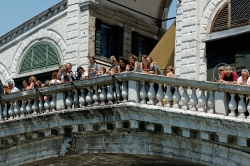 Rialto Bridge in Venice Italy 1666a