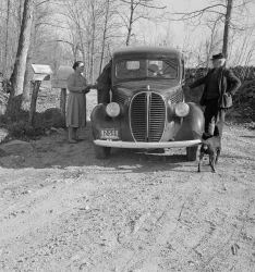 rural mail delivery in ledyard connecticut 1940
