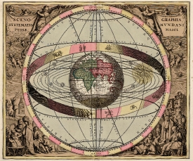 Scenography of the Ptolemaic World System 1708