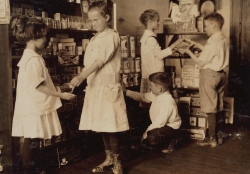 school store in 1900s
