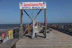 second avenue pier in myrtle beach, south carolina