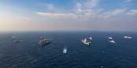 Ships from the Indian navy