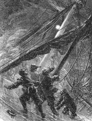 shipwreck historical illustration