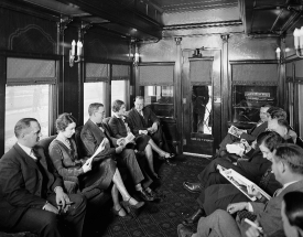 southern railway interior of car 19187