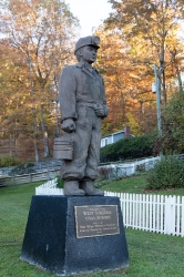 Statue dedicated to West Virginia coal miners