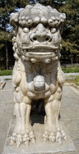 Statue on the Spirit Way Ming Tombs 6279B
