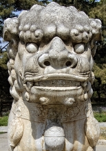 Statue on the Spirit Way Ming Tombs 6279C