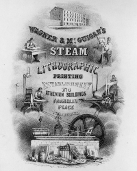 Steam Lithographic Printing Establishment 1850