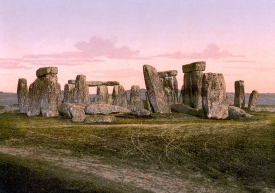 Stonehenge Salisbury England historical print