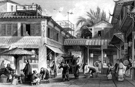 street of canton historical illustration 63A