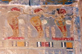 Temple Of Hatshepsut Wall Painting Egypt Photo Image 