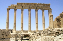 Temple ruins at Palmyra Syria