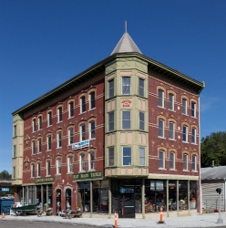 thayer block building in downtown norwich connecticut