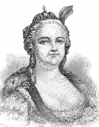 The Empress Elizabeth Historical Illustration