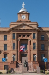 The Jones County Courthouse in AnsonTexas
