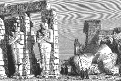 The Memnonium and the Ruined Statue