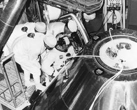 The prime crew for Apollo 7 mission