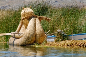 traditional reed boats lake titicaca photo 2665a