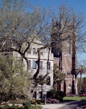 Tulane and Loyola Universities uptown campuses in New Orleans Lo