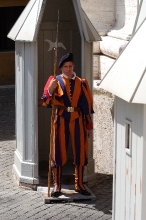 vatican swiss guards st peters rome italy photo 7609