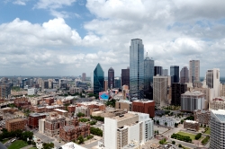 View of the Dallas, Texas, skyline
