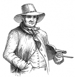 welshman historical illustration