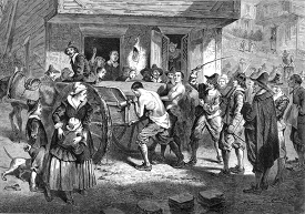 Whipping of Quakers in Boston