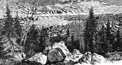 yellowstone lake historical illustration