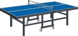ping pong table clipart
