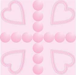 pink heart pattern