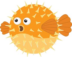pufferfish clipart