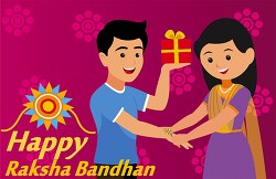 rakshabandhan bonding of brother and sister indian festival clip