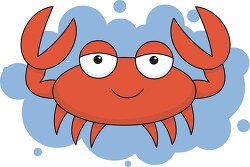 red crab with big eyes