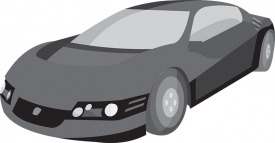 red sports car vector gray