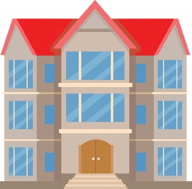 residential building clipart