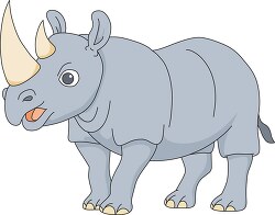 rhinoceros animal clipart