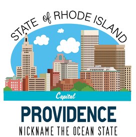 rhode island state capital providence nickname the ocean state v