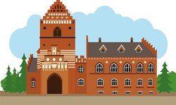 roskilde town hall roskilde clipart