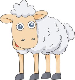 sheep cartoon clipart 914