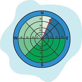 ship radar screen clipart