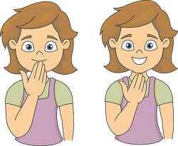 sign language thank you clipart 59710