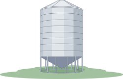 silo building used for agriculture clipart 898