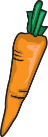 single carrot clipart