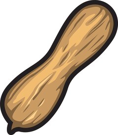 single peanut clipart