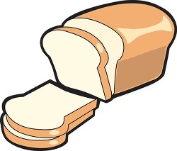 sliced loaf of fresh bread